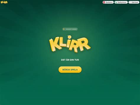 Klirr casino online